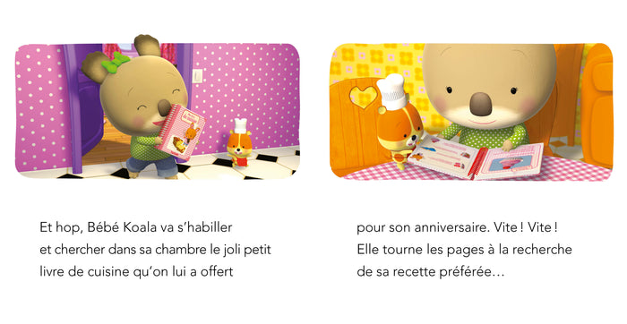 Bébé Koala fait la cuisine
