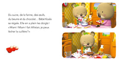 Bébé Koala fait la cuisine
