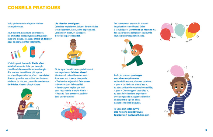 Simplissime - Expériences scientifiques rigolotes