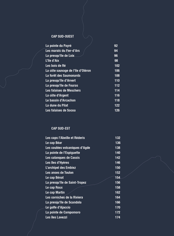 La France des plus beaux sites de bords de mer