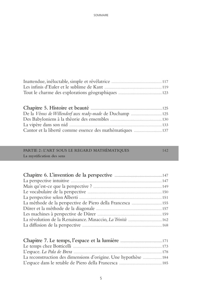 La beauté des maths