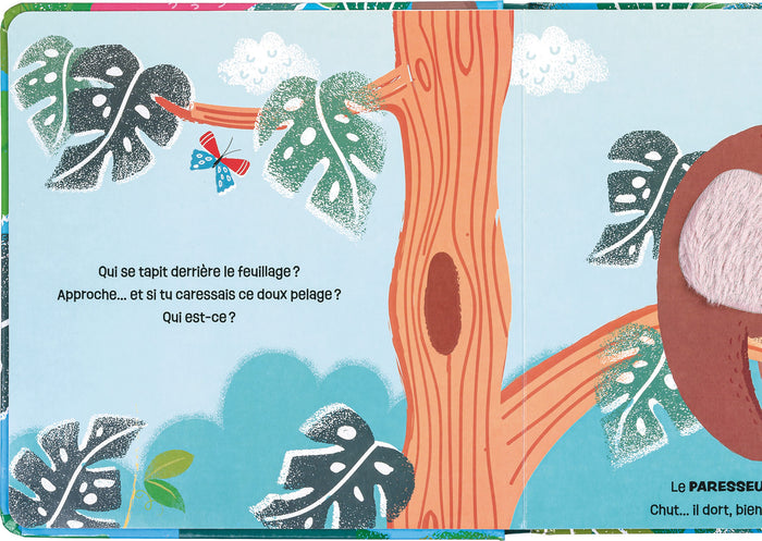 Cache-cache sous les lianes