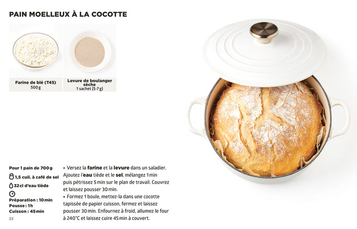 Pains, foccacias et brioches les + faciles du monde