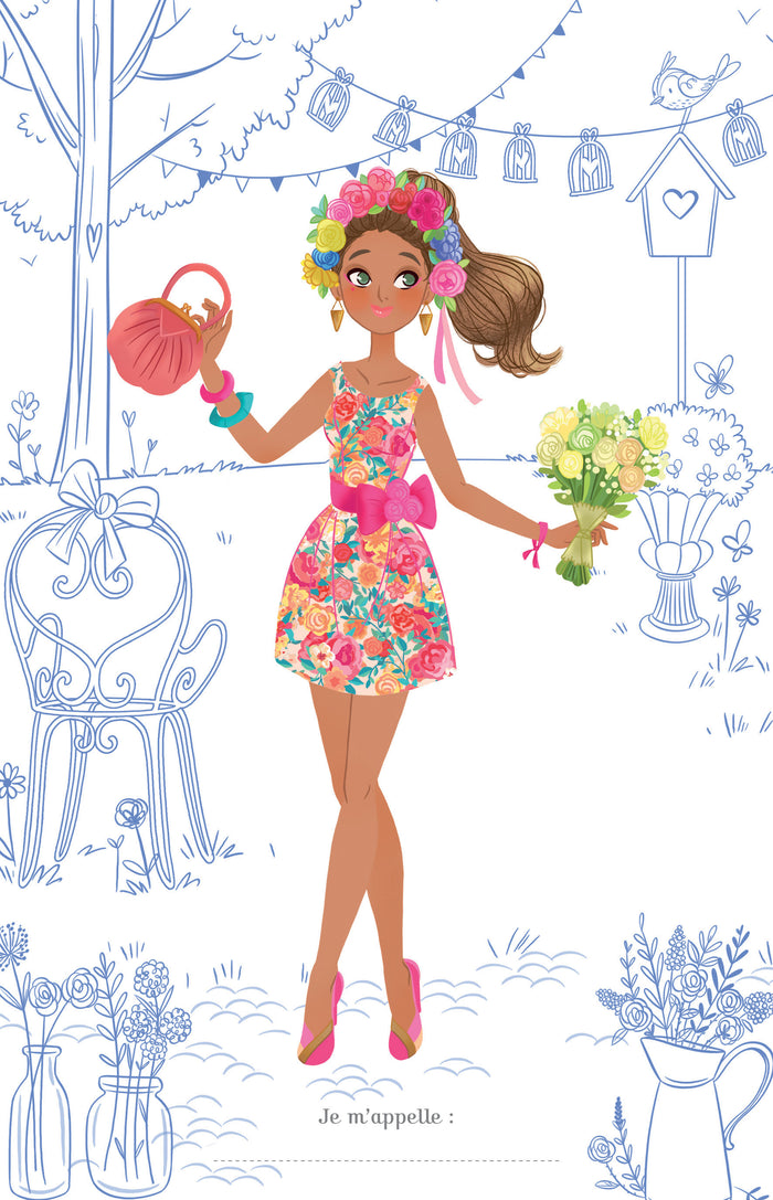 Demoiselles d'honneur - bloc à spirale