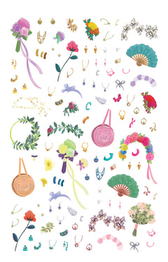 Demoiselles d'honneur - bloc à spirale