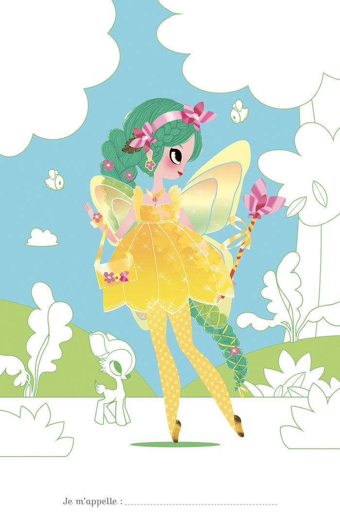 Petites fées - bloc à spirale