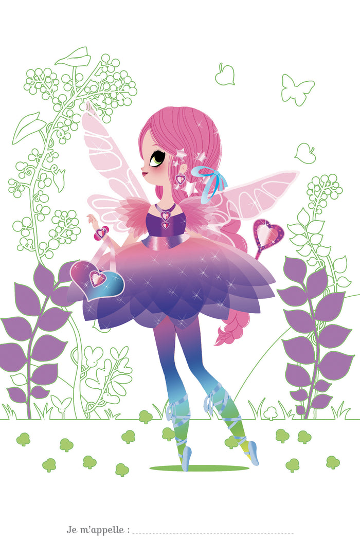 Petites fées - bloc à spirale