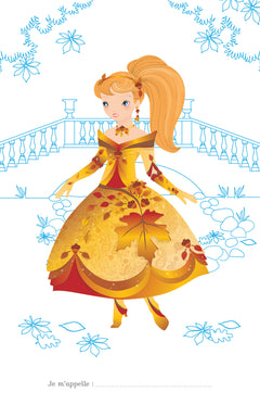 Princesses des 4 saisons - bloc à spirale