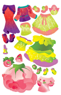 Princesses des 4 saisons - bloc à spirale