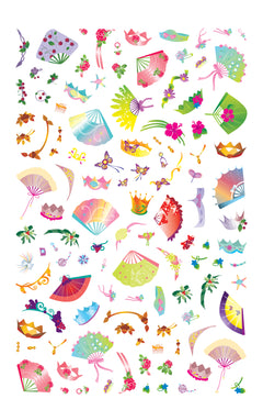 Princesses des 4 saisons - bloc à spirale