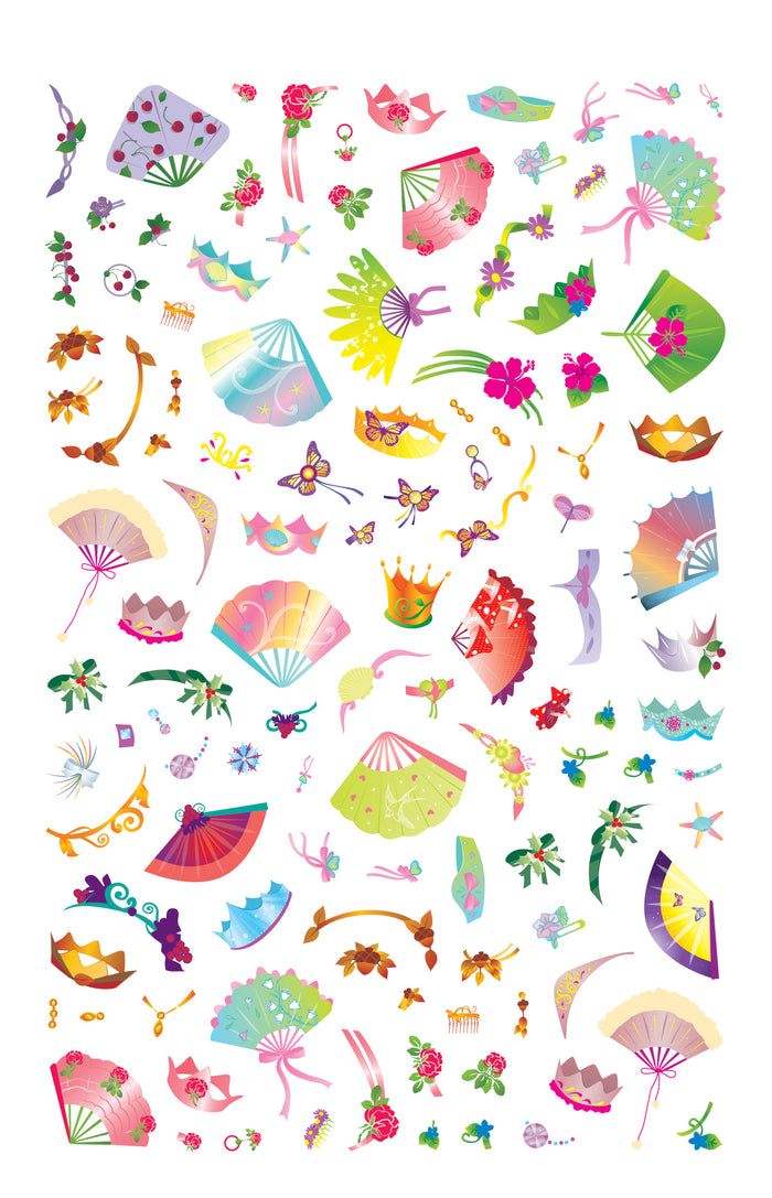 Princesses des 4 saisons - bloc à spirale