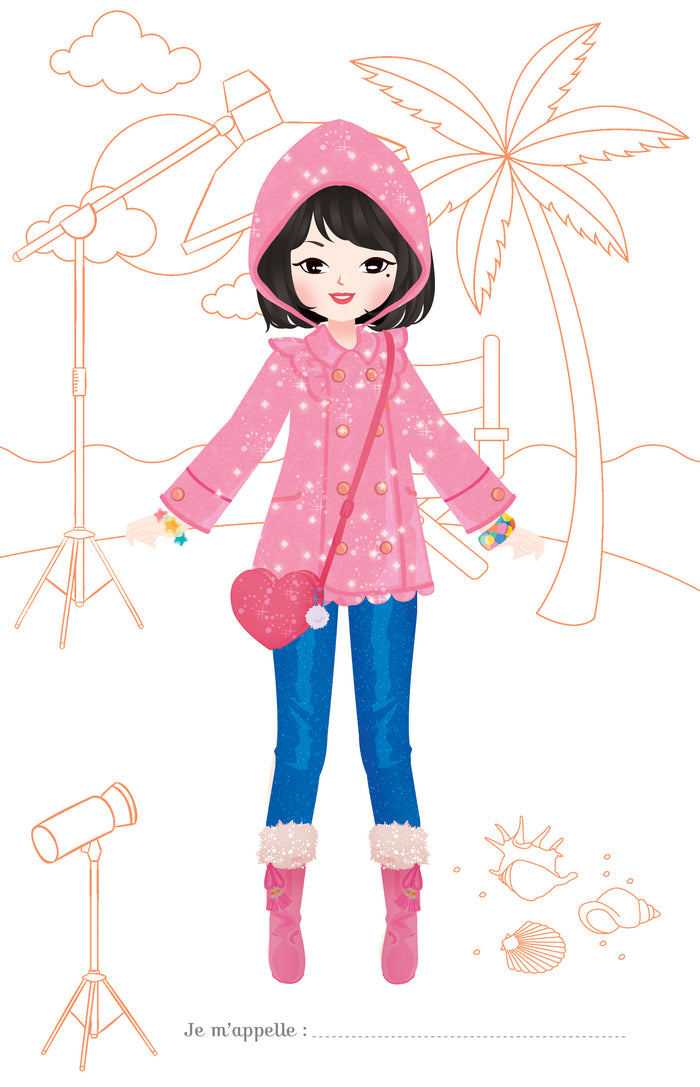 Actrices - bloc à spirale