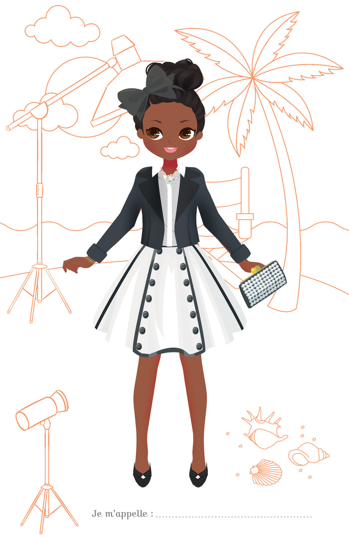 Actrices - bloc à spirale