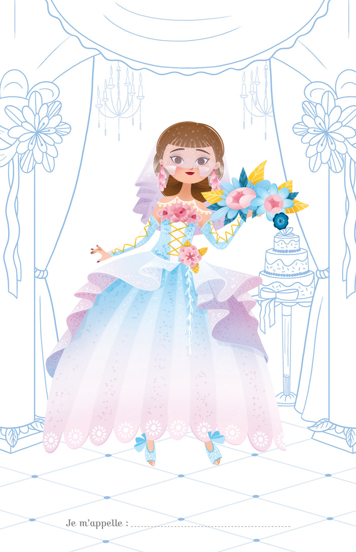 Mariages de princesses - bloc à spirale