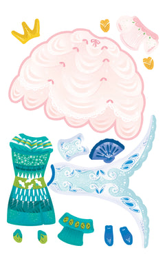 Mariages de princesses - bloc à spirale