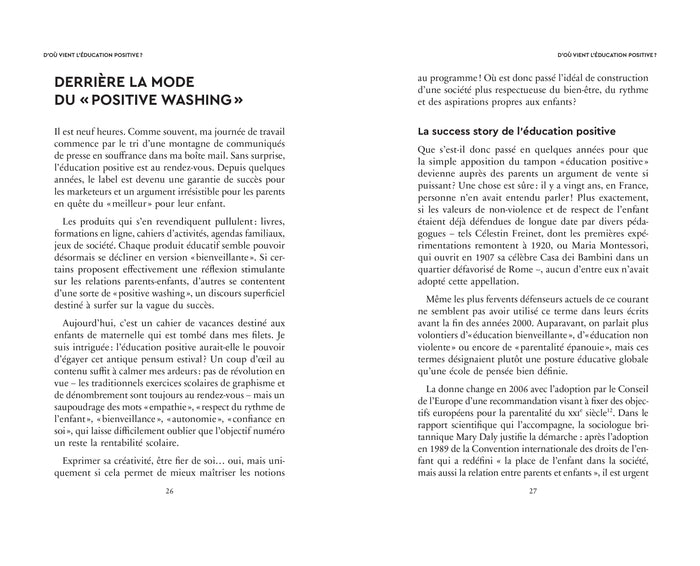 Calme, ferme et bienveillant