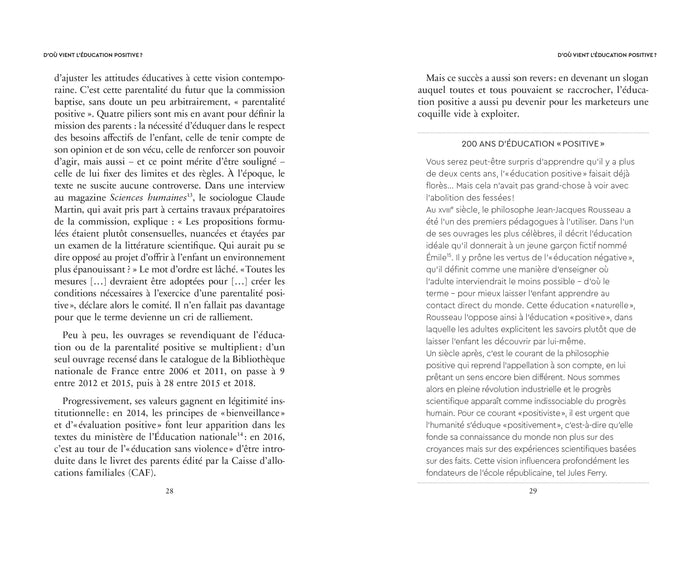 Calme, ferme et bienveillant