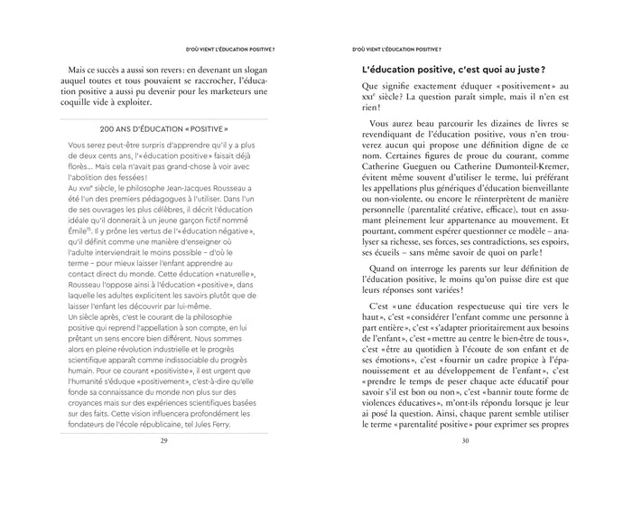 Calme, ferme et bienveillant