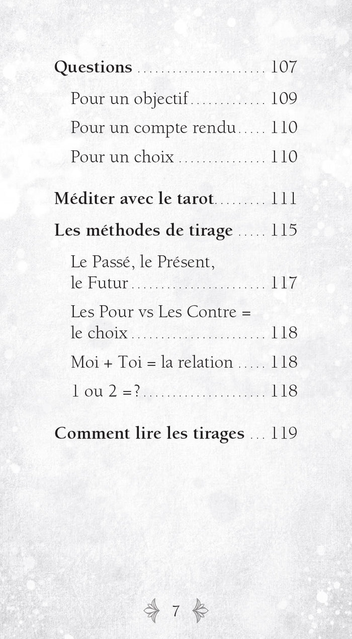 Coffret Tarot de Marseille Vintage