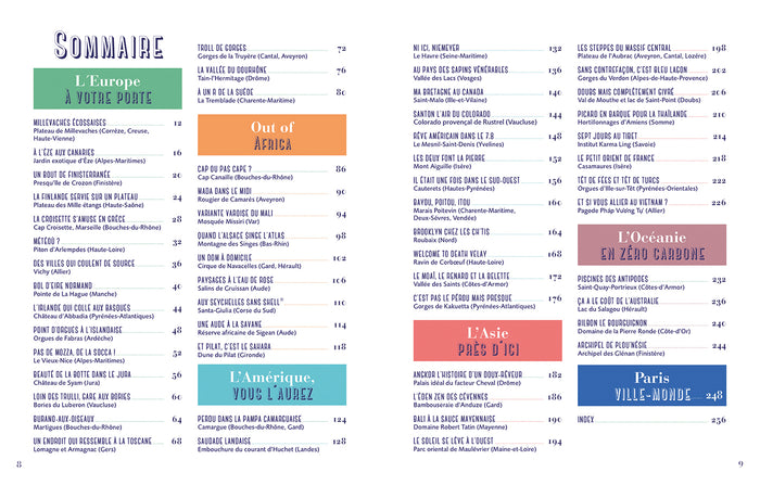 Voir le monde sans quitter la France, deuxième édition