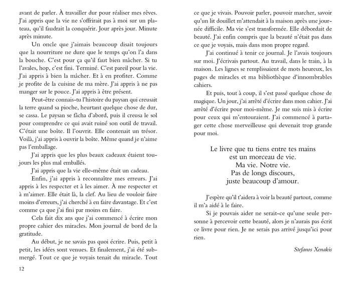 Et si chaque jour était un cadeau ?