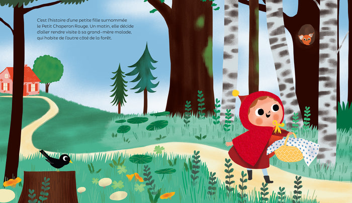 Regarde et touche - Le petit chaperon rouge