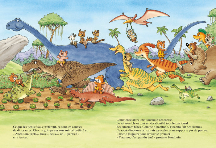 Mini-Loup et les dinosaures