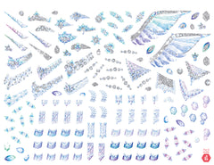 Licornes de rêve - Carnet créatif - Magie des paillettes nouvelle édition