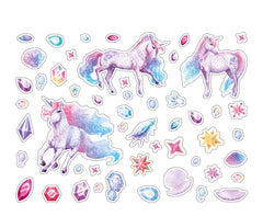 Licorne de rêve - Mini-carnet Magie des paillettes