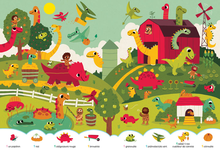 Mon tout premier cherche et trouve les dinosaures