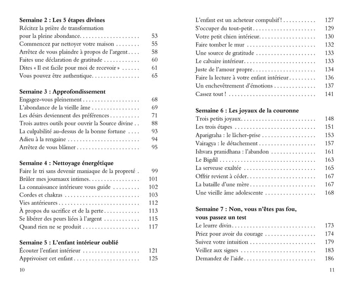 Le secret de l'abondance