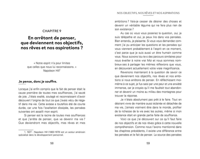 Ne croyez pas tout ce que vous pensez