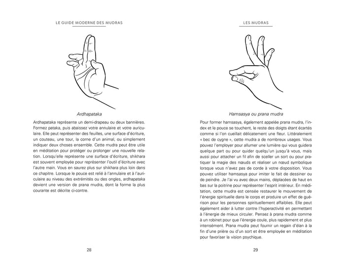 Le guide moderne des Mudras