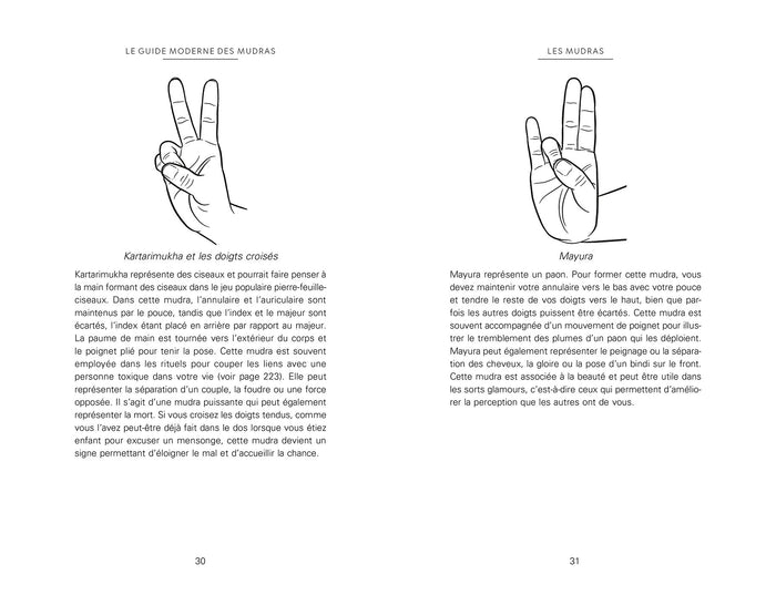 Le guide moderne des Mudras