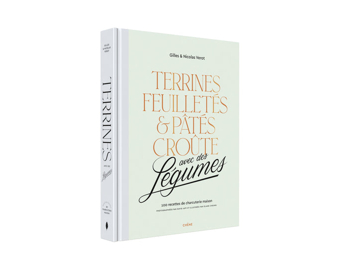 Terrines, feuilletés et pâtés croûte avec des légumes