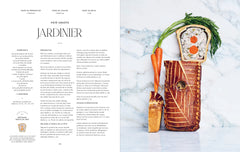 Terrines, feuilletés et pâtés croûte avec des légumes