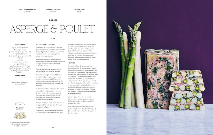 Terrines, feuilletés et pâtés croûte avec des légumes