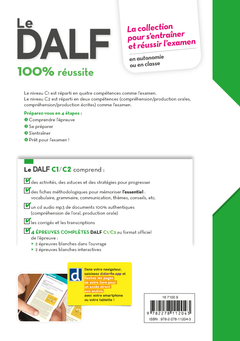 Le DALF C1/C2 100% réussite
