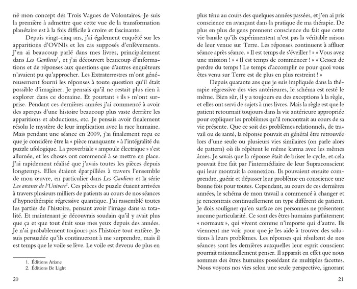 Les 3 vagues de volontaires et la nouvelle Terre