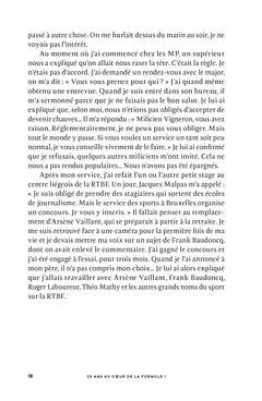 30 ans au coeur de la Formule 1