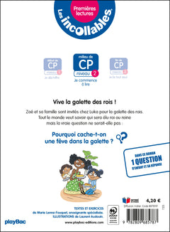 Les incollables - Premières lectures - Tome 20 - Vive la galette des rois ! - niv. 2