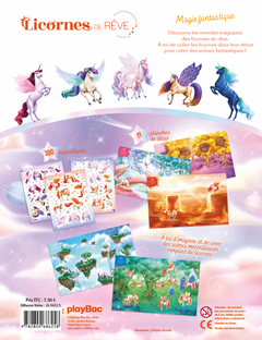 Licornes de rêve - Cahier de stickers