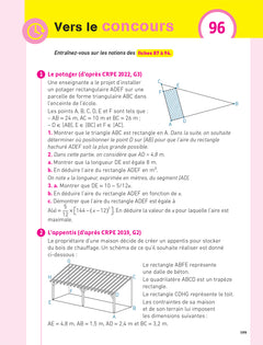 Hatier CRPE - Fiches de Maths - Epreuve écrite d'admissibilité - L3 et M2