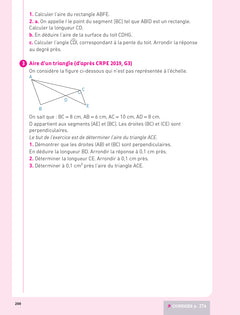 Hatier CRPE - Fiches de Maths - Epreuve écrite 2024/2025