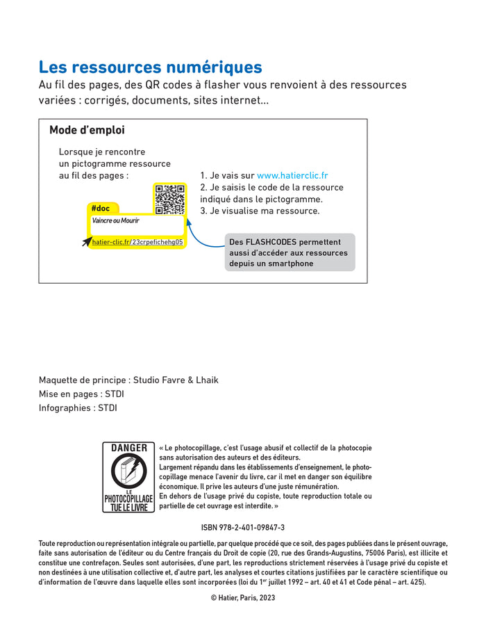 Hatier CRPE - Fiches d'histoire géographie EMC