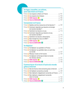 Hatier CRPE - Fiches d'Histoire - Géographie - EMC -  Épreuve écrite d'admissibilité
