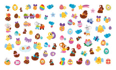 Gommettes et coloriages Joyeuses Pâques !