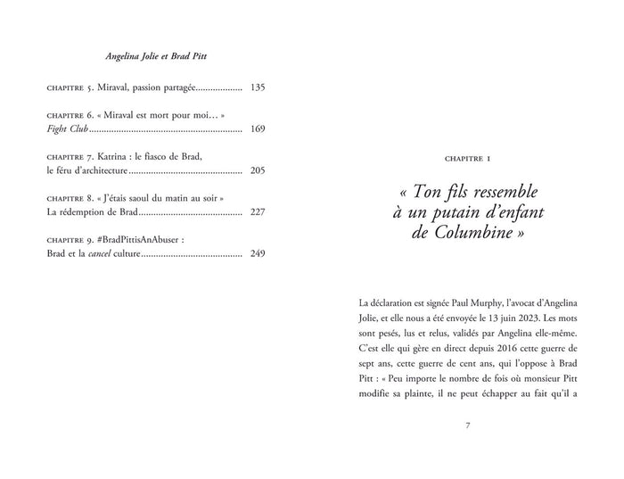 Angelina Jolie et Brad Pitt