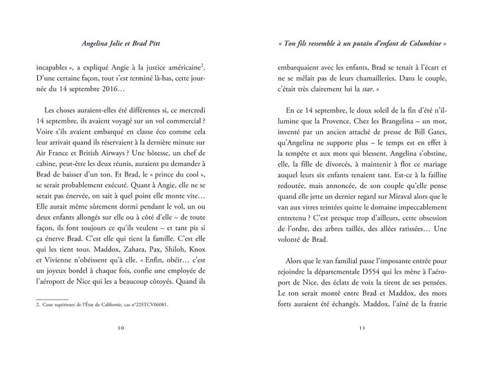 Angelina Jolie et Brad Pitt