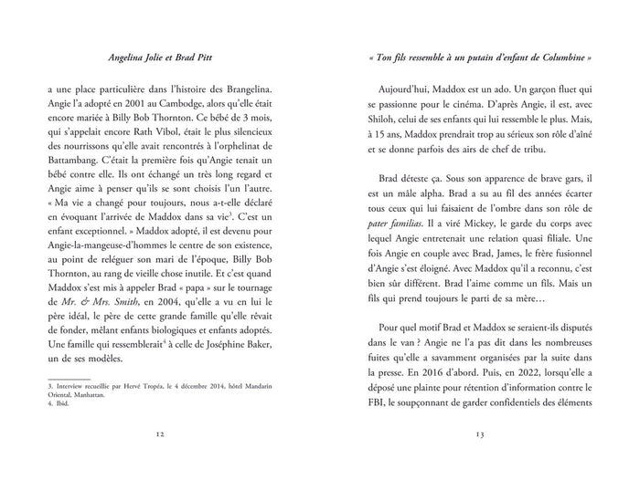 Angelina Jolie et Brad Pitt